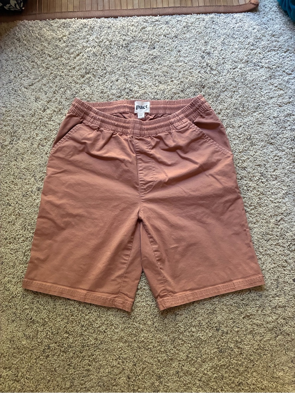Pact Men's Clay Organic Cotton Shorts